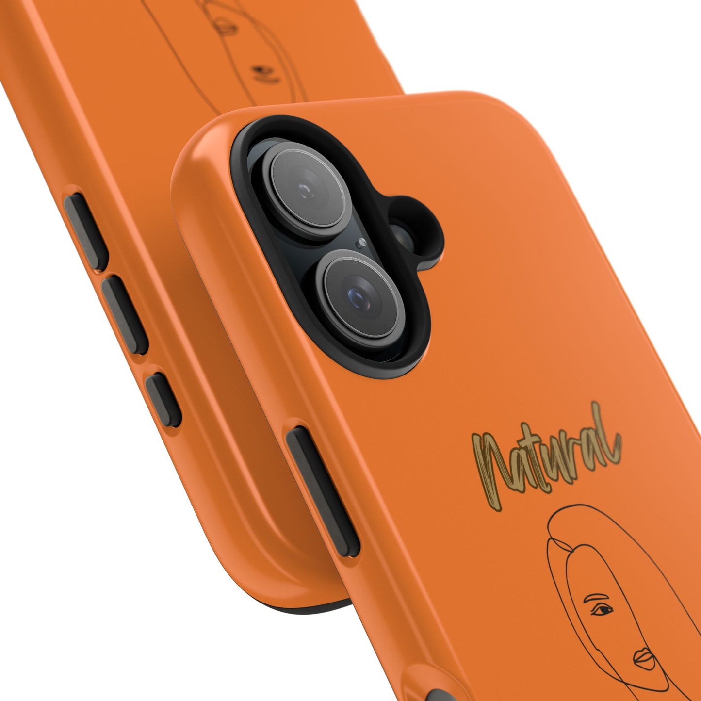 Natural Woman Covered Eye (BL)Tough Phone Cases CRUSTA