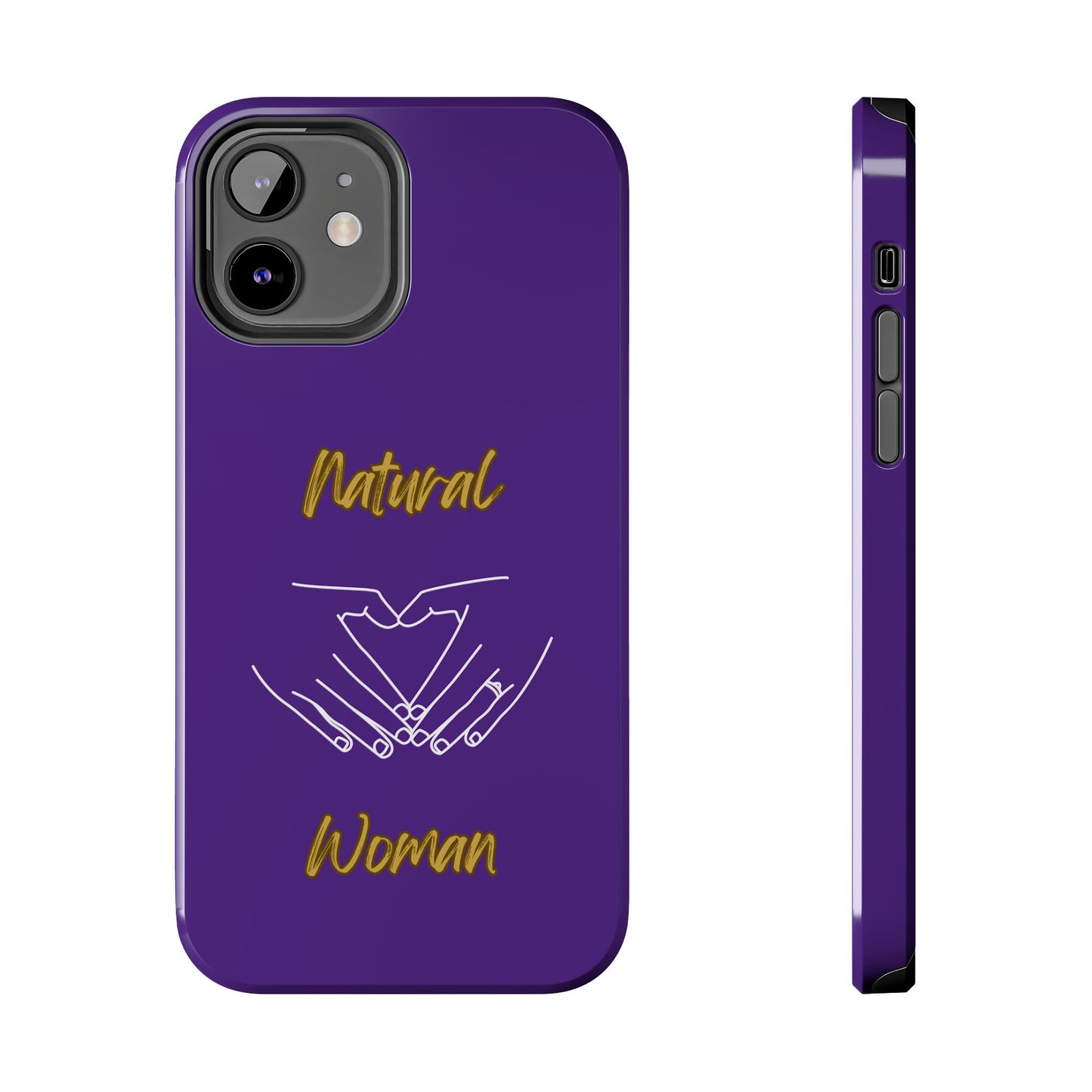 Natural Woman I Love You (WL)Tough Phone Cases PURPLE