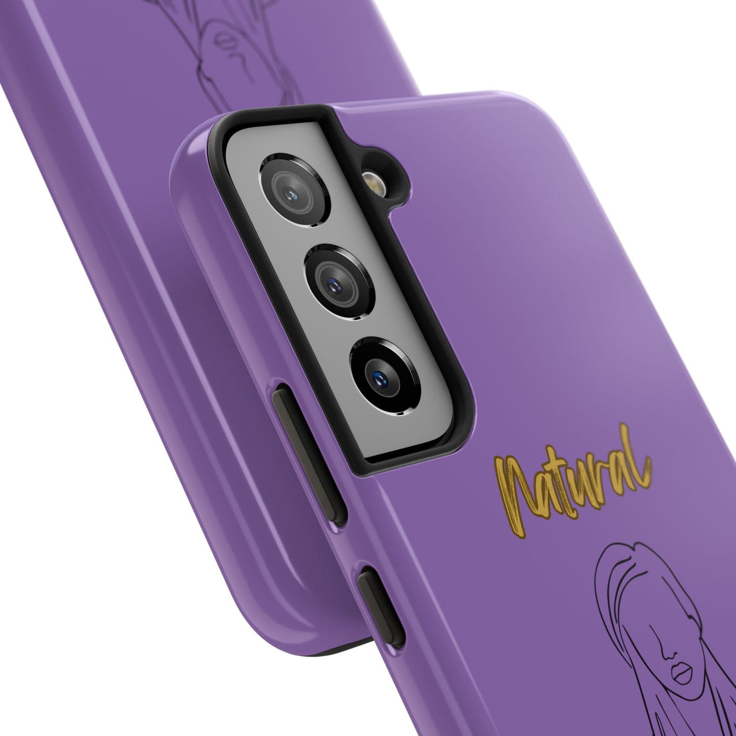 Natural Woman Content (BL)Tough Phone Cases LIGHT PURPLE