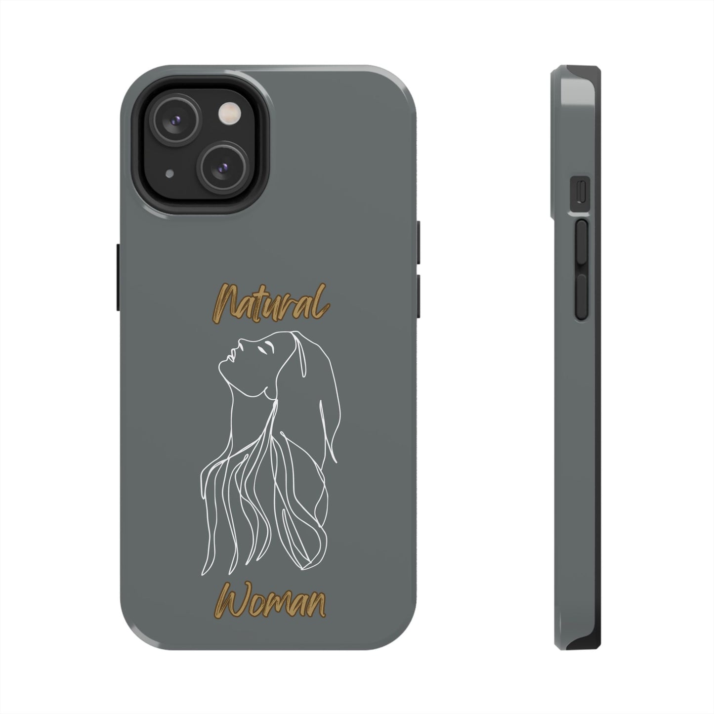 Natural Woman Appreciation (WL)Tough Phone Cases DARK GREY