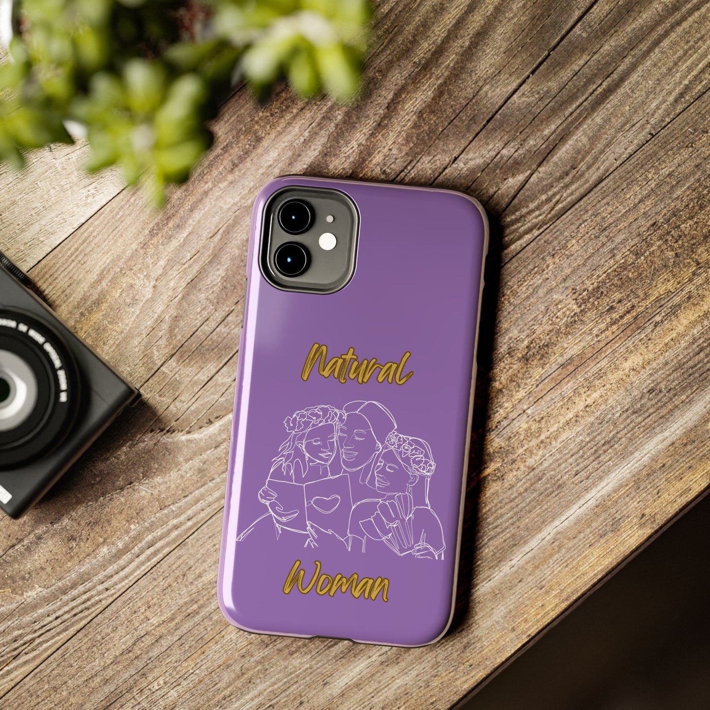 Natural Woman Me & My Girls (WL)Tough Phone Cases LIGHT PURPLE