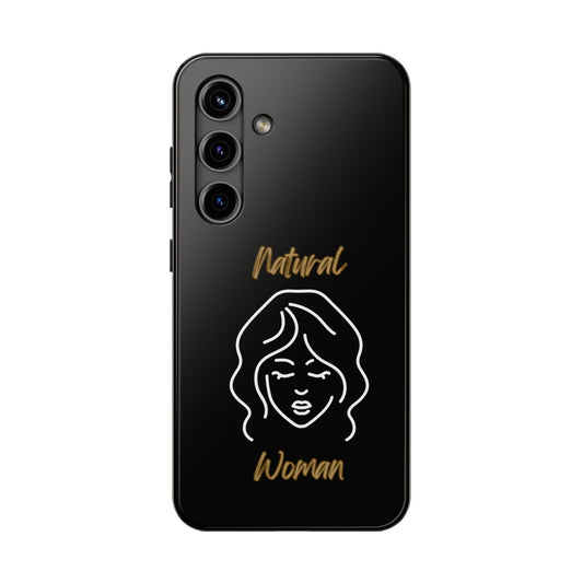 Natural Woman Modest (WL)Tough Phone Cases BLACK