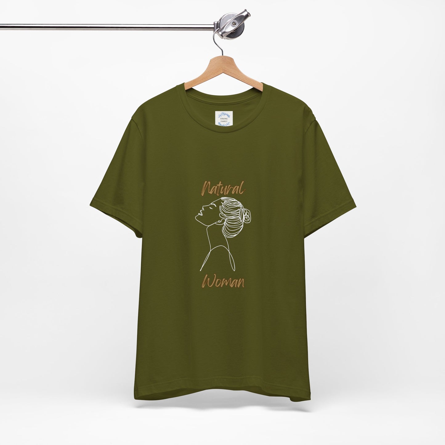 Natural Woman Wet Bun  (WL) Short Sleeve T-Shirt