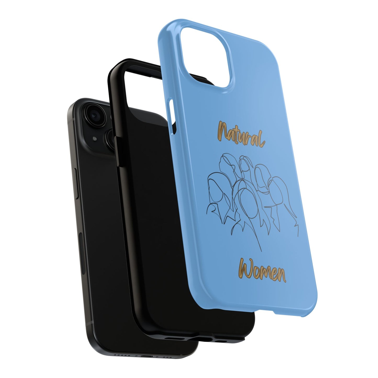 Natural Woman Professionals (BL)Tough Phone Cases LIGHT BLUE