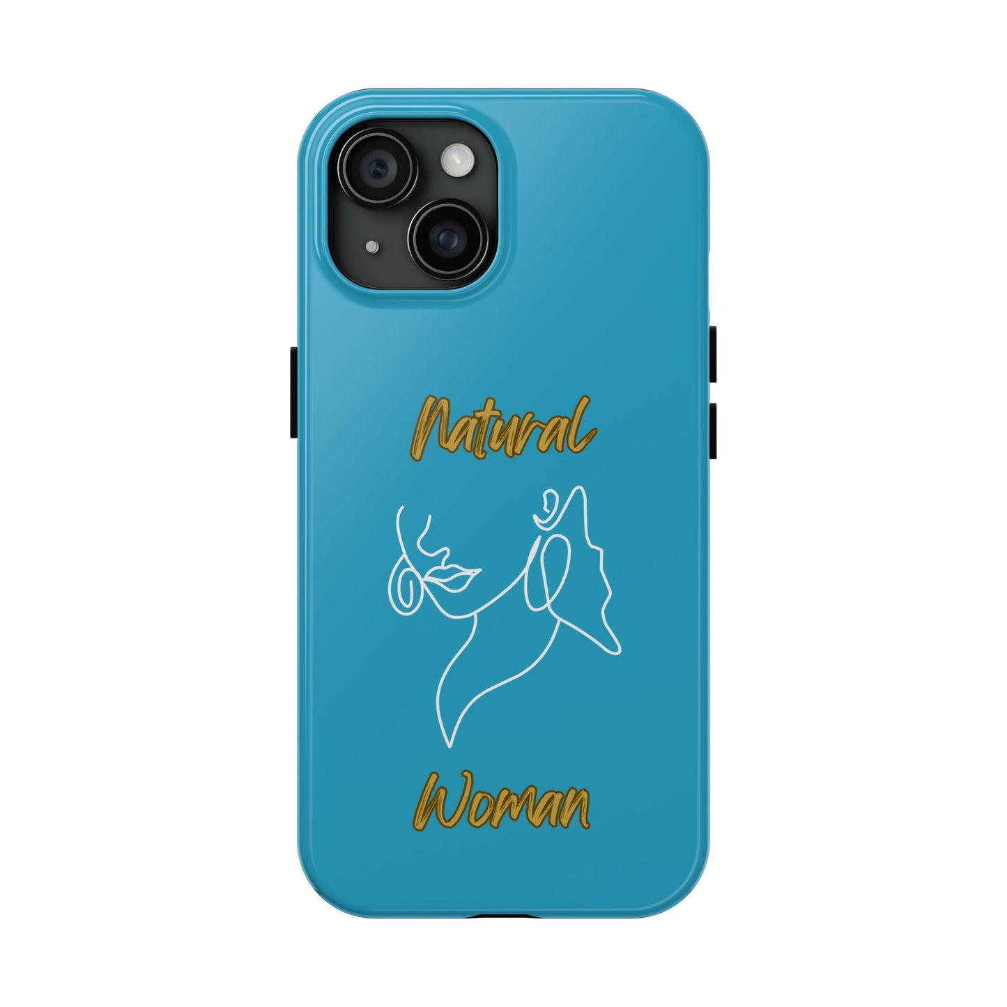 Natural Woman Lips (WL)Tough Phone Cases TURQUOISE