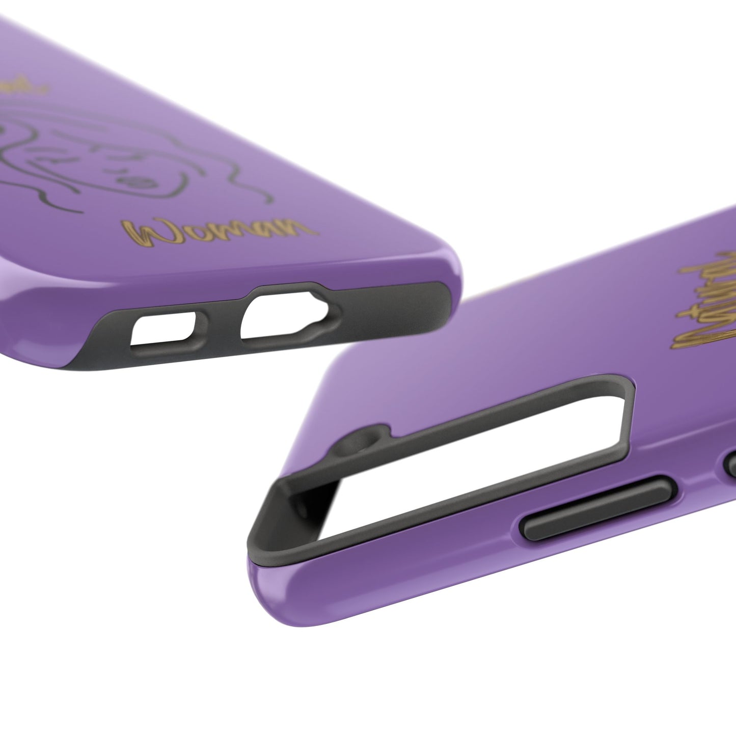 Natural Woman Modest (BL)Tough Phone Cases LIGHT PURPLE