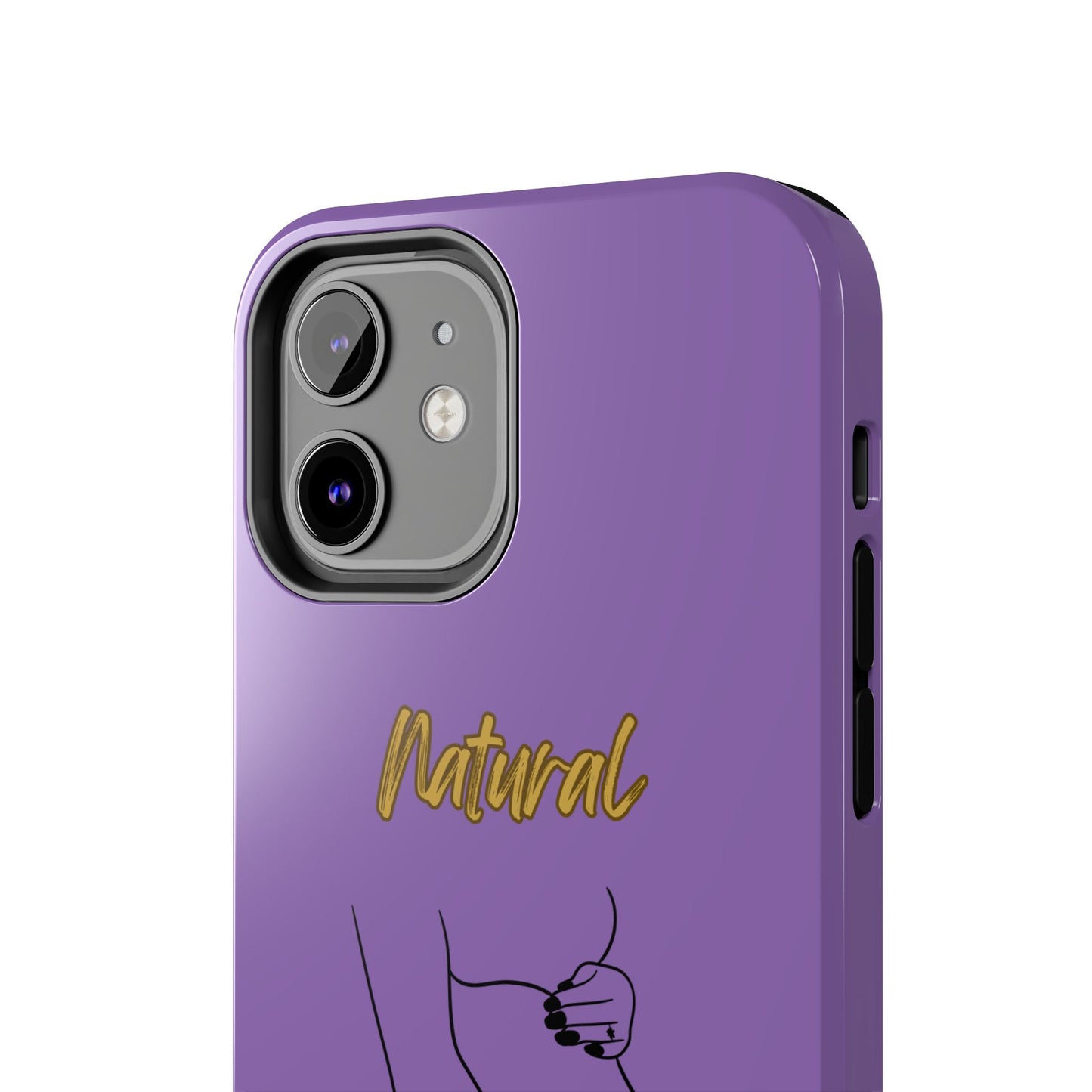 Natural Woman Loved In & Out (BL)Tough Phone Cases LIGHT PURPLE