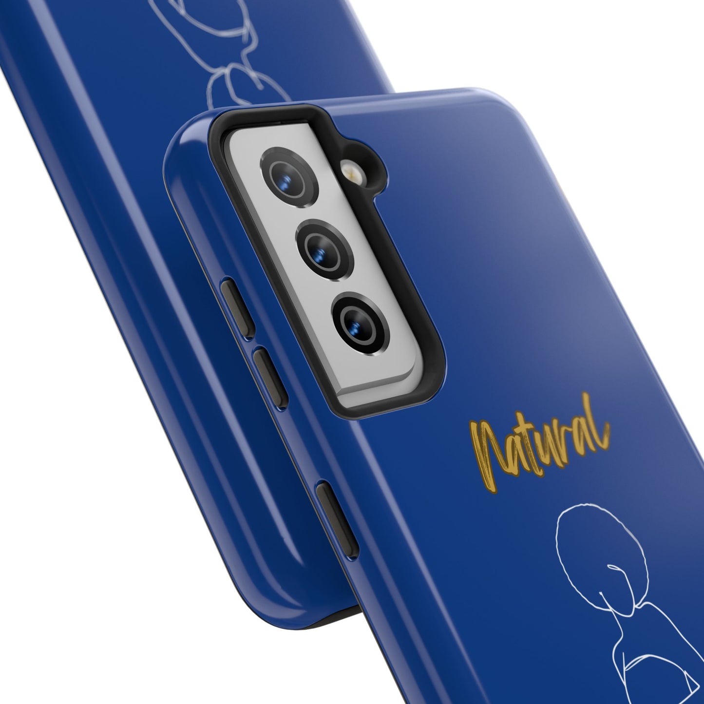 Natural Woman Sho Nuff (WL)Tough Phone Cases DARK BLUE
