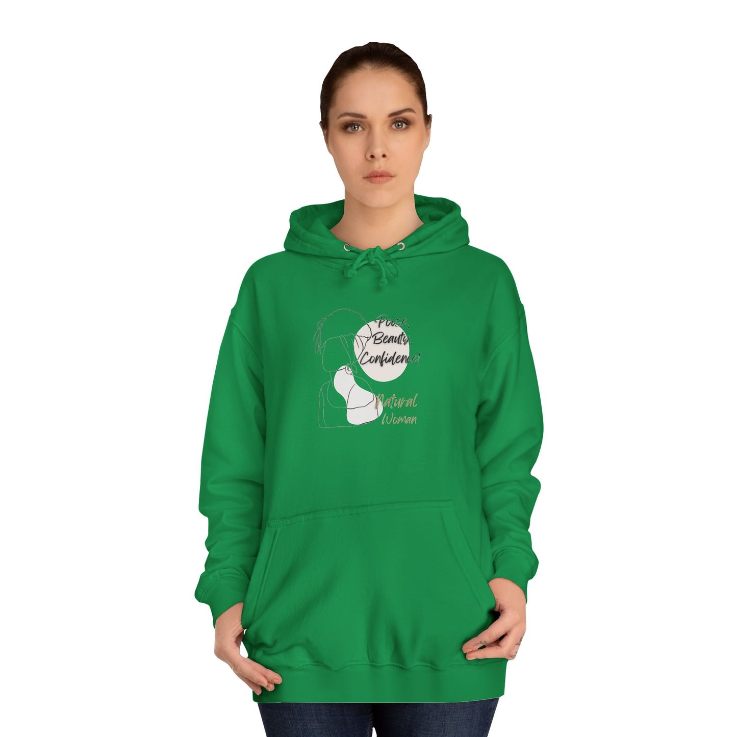 Natural Woman Puff (BL) Hoodie