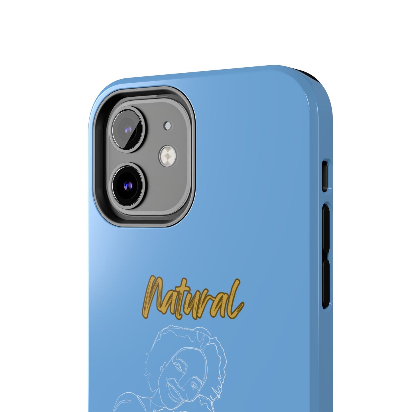 Natural Woman Loving Embrace (WL)Tough Phone Cases LIGHT BLUE