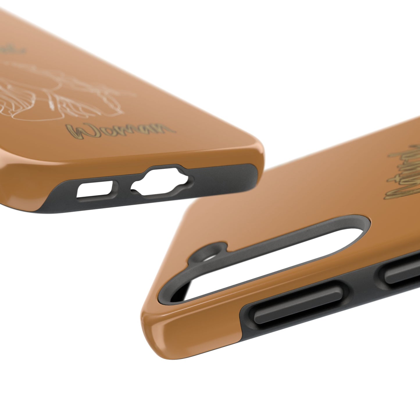 Natural Woman Relaxed (WL) Tough Phone Cases LIGHT BROWN