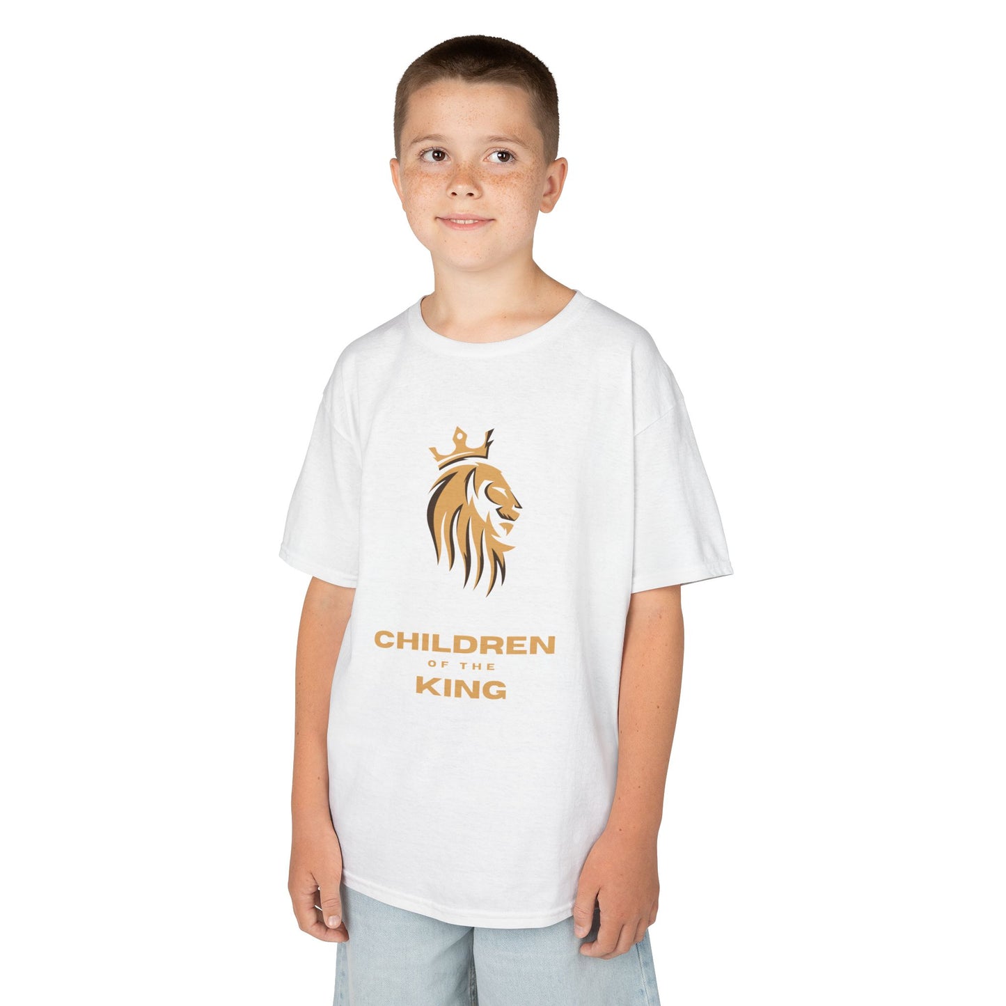 Children of the King Inspirational Kids Cotton T-Shirt (BRL)