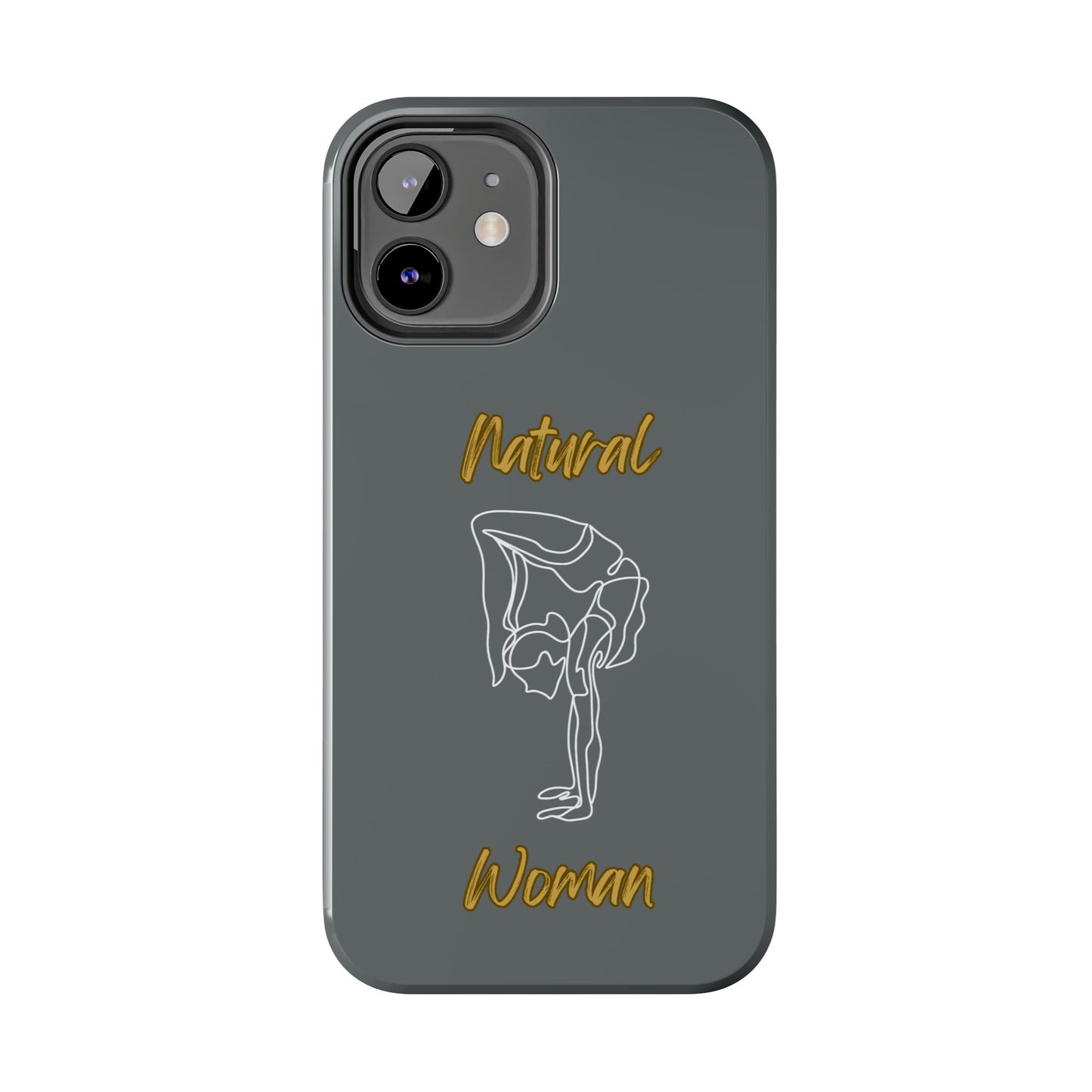 Natural Woman Flexible (WL)Tough Phone Cases DARK GREY