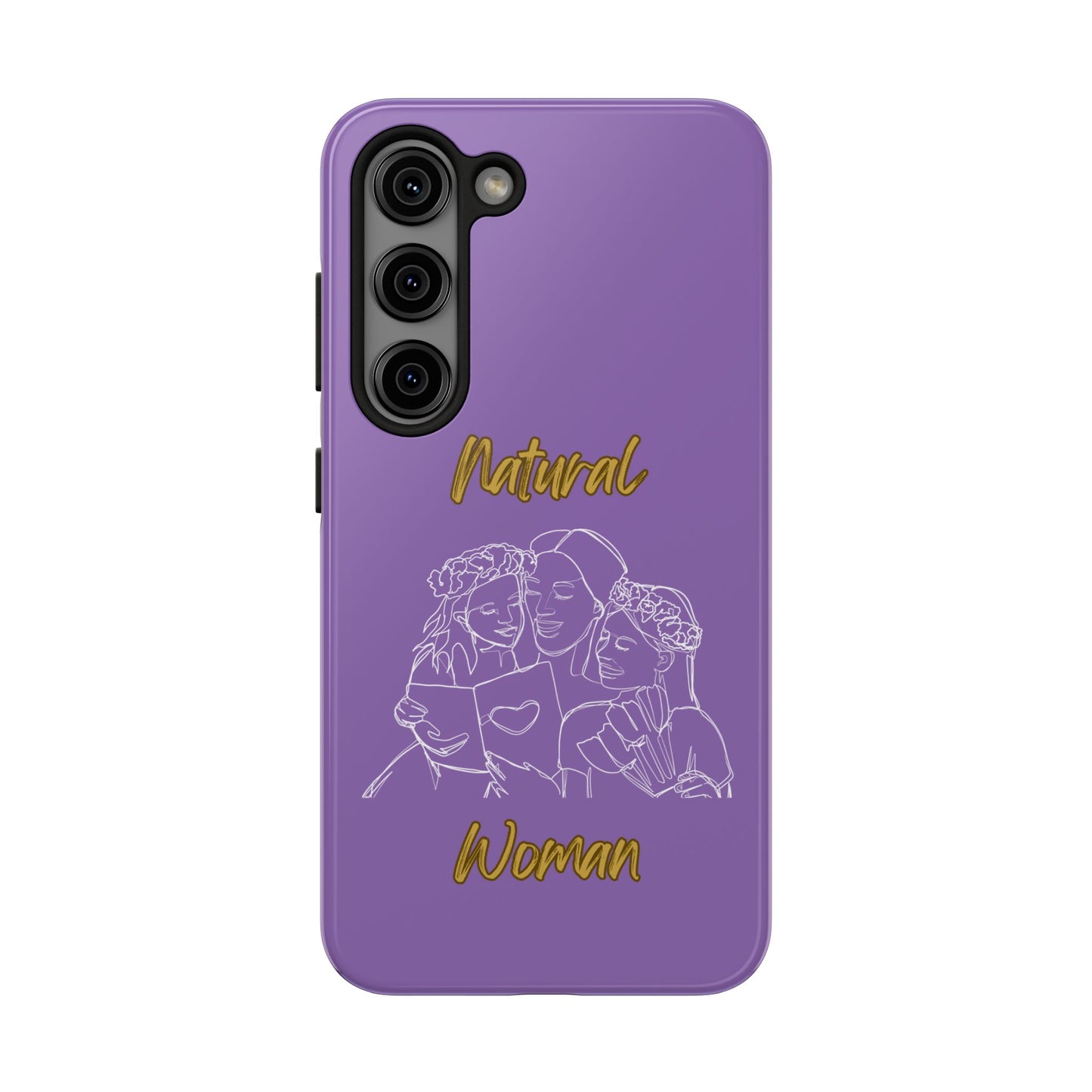 Natural Woman Me & My Girls (WL)Tough Phone Cases LIGHT PURPLE