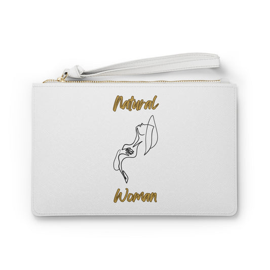 Natural Woman Free (BL) Clutch Bag WHITE