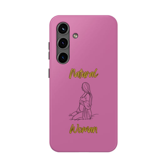 Natural Woman Expecting (BL)Tough Phone Cases LIGHT PINK