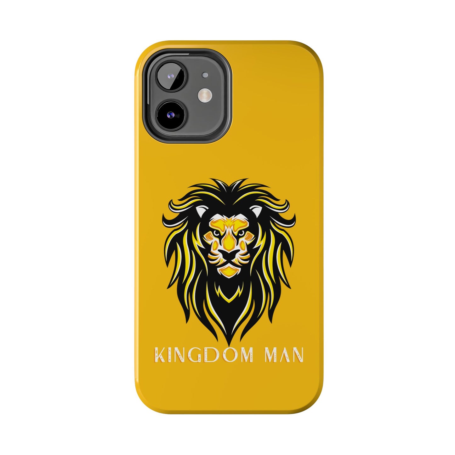 Kingdom Man (White-Gold Label) Tough Phone Case YELLOW