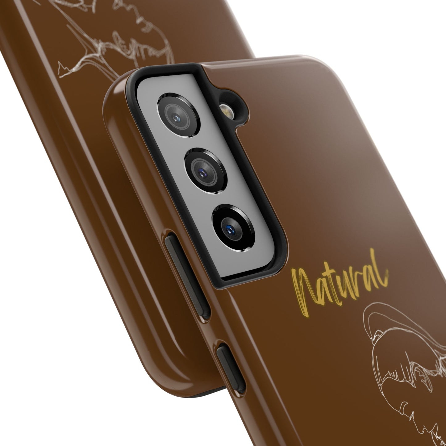 Natural Woman New Life (WL)Tough Phone Cases BROWN