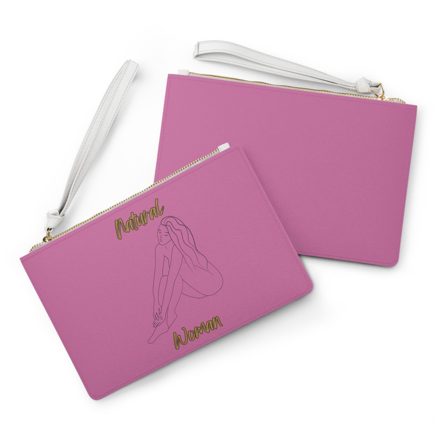 Natural Woman Beauty (BL) Clutch Bag LIGHT PINK
