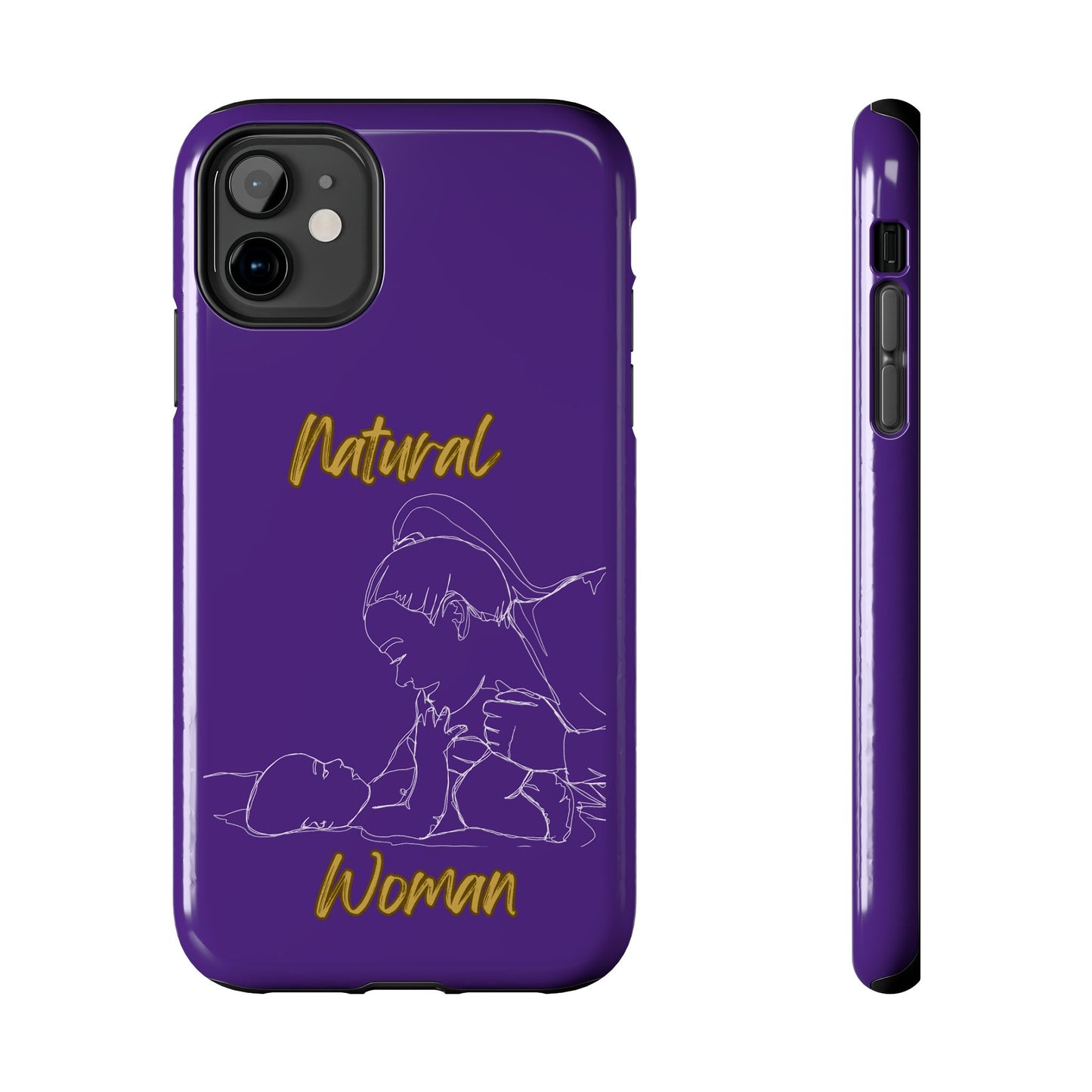 Natural Woman New Life (WL)Tough Phone Cases PURPLE
