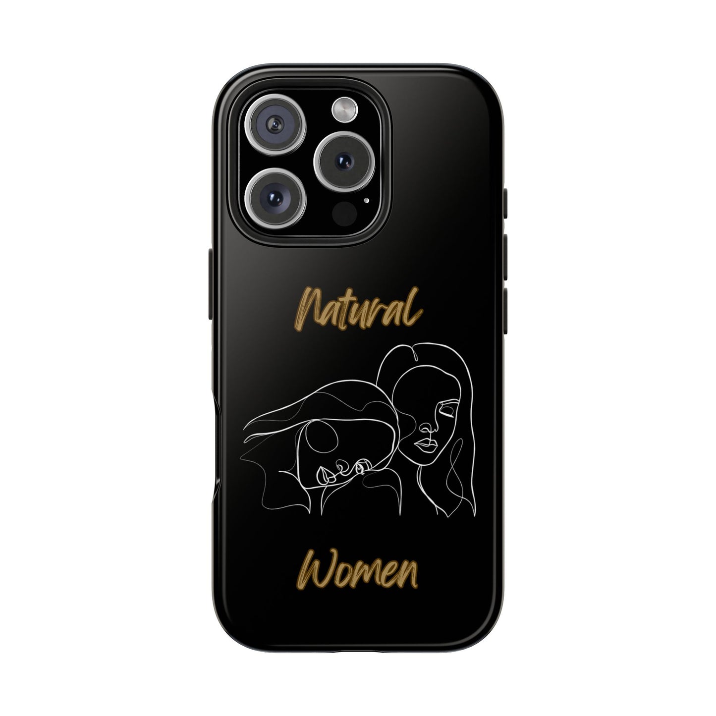 Natural Woman Sisters (WL)Tough Phone Cases BLACK