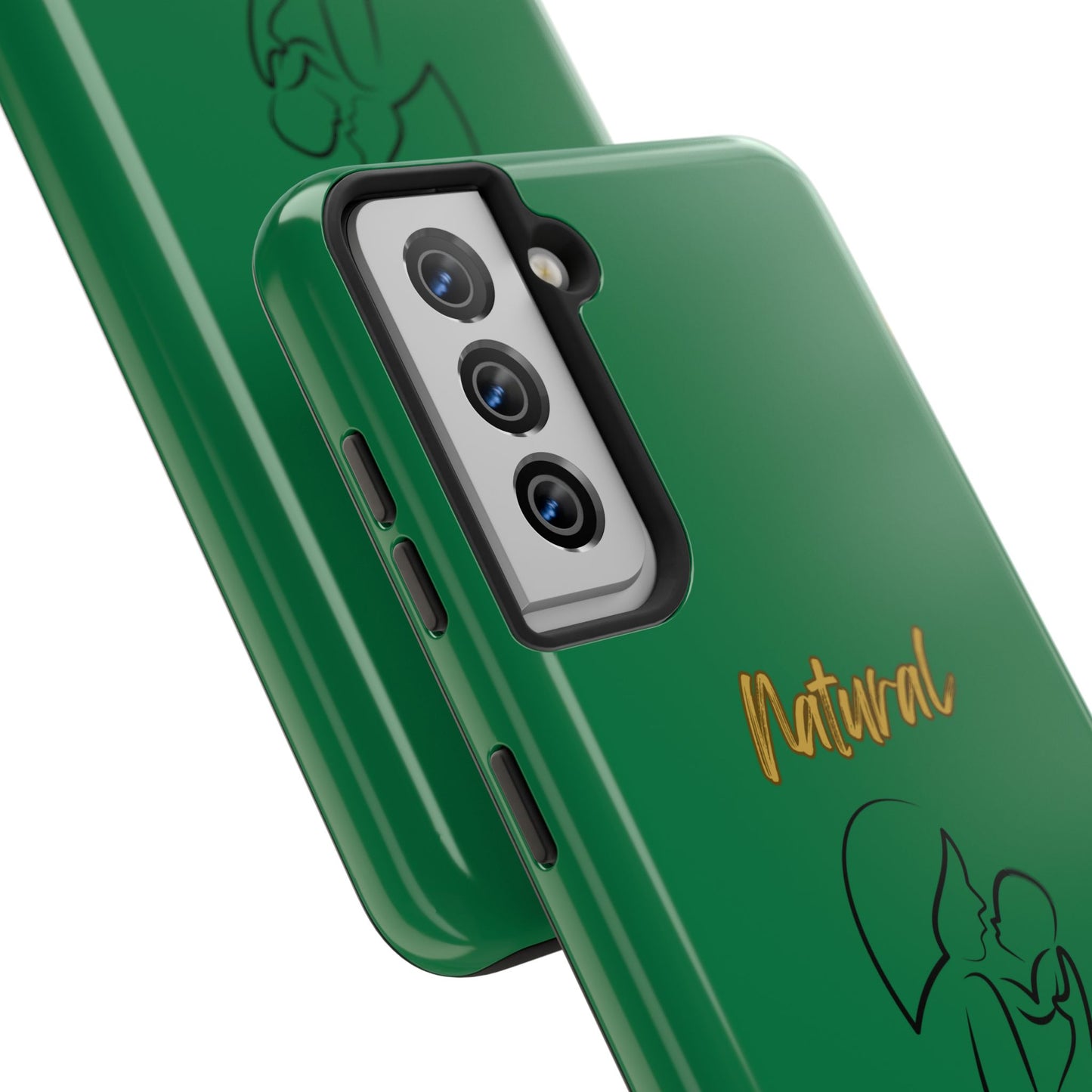 Natural Woman Long Awaited (BL)Tough Phone Cases DARK GREEN