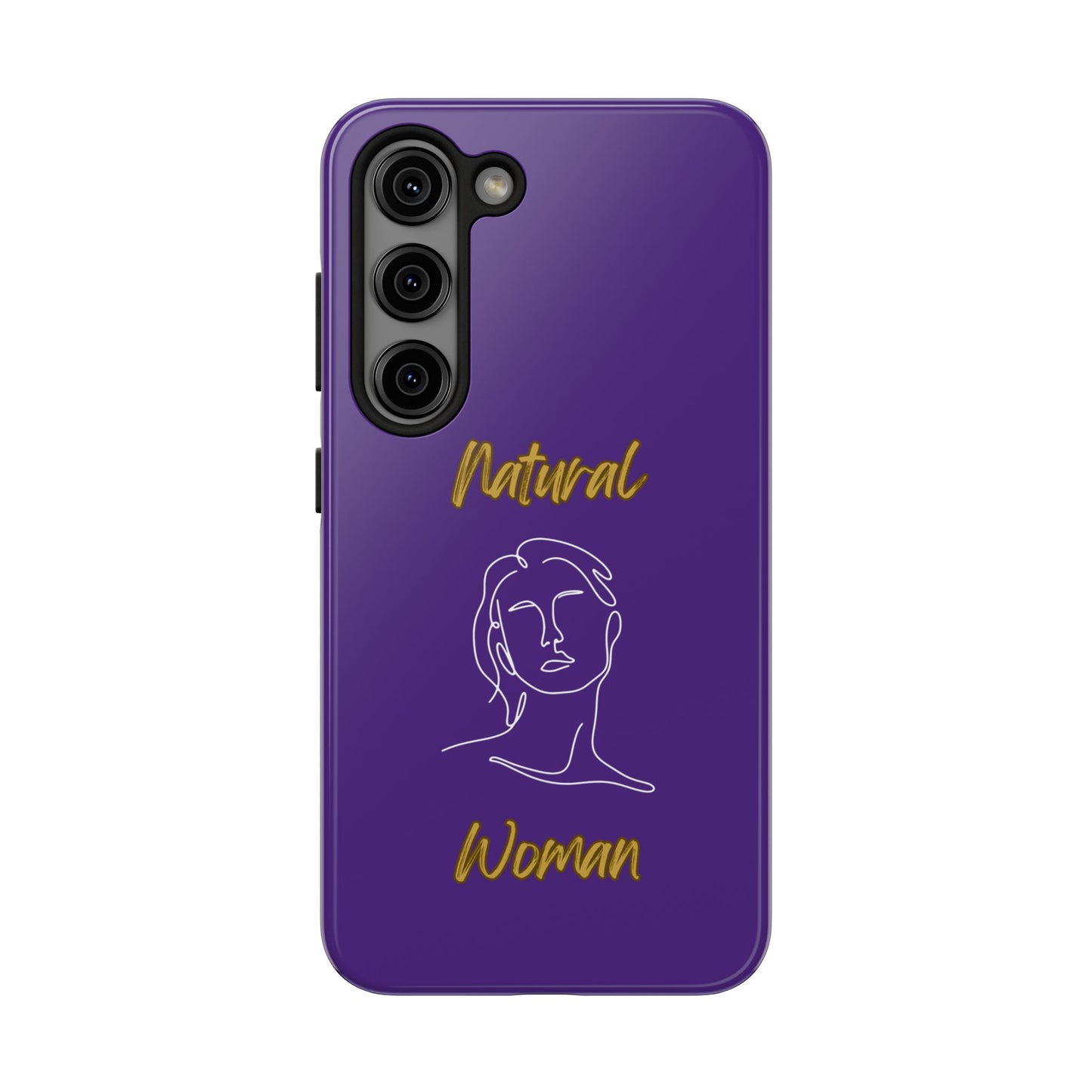 Natural Woman Hello (WL)Tough Phone Cases PURPLE