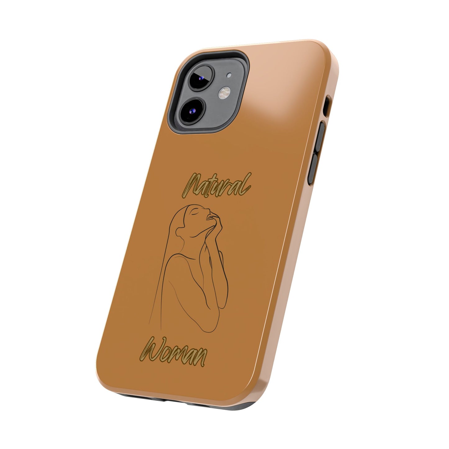 Natural Woman Thank You (BL) Tough Phone Cases LIGHT BROWN