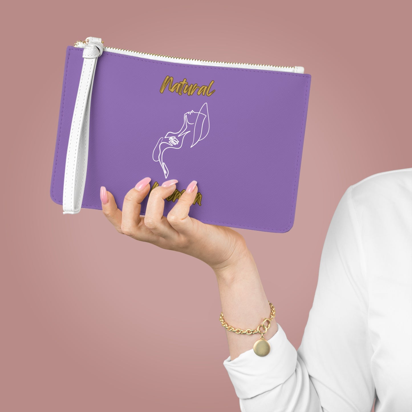 Natural Woman Free (WL) Clutch Bag LIGHT PURPLE