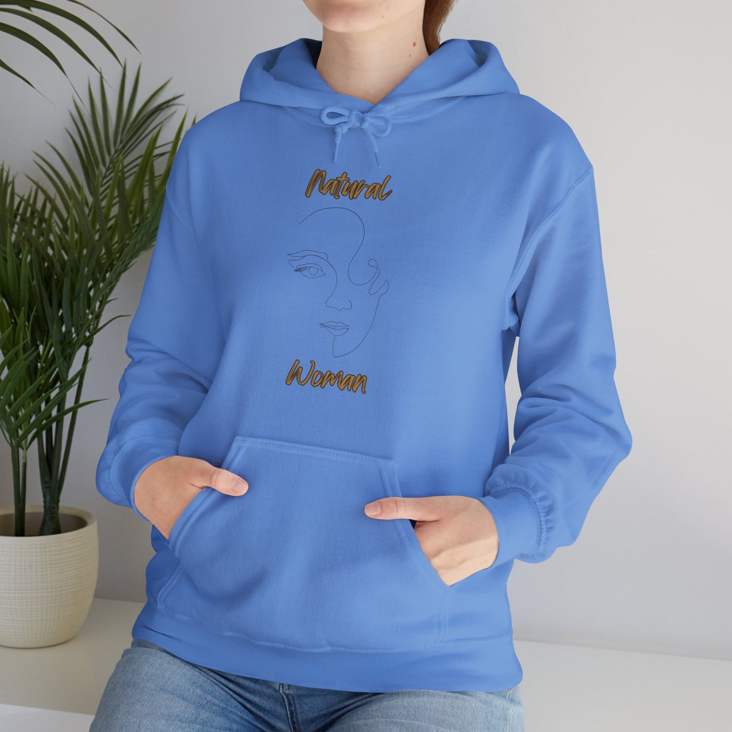 Natural Woman Looking (BL) Hoodie