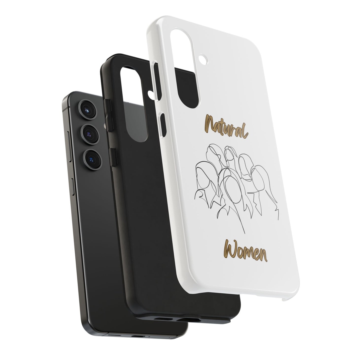 Natural Woman Professionals (BL)Tough Phone Cases WHITE