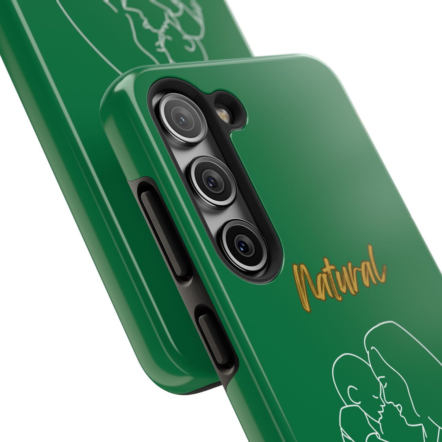Natural Woman Joy (WL) Tough Phone Cases DARK GREEN