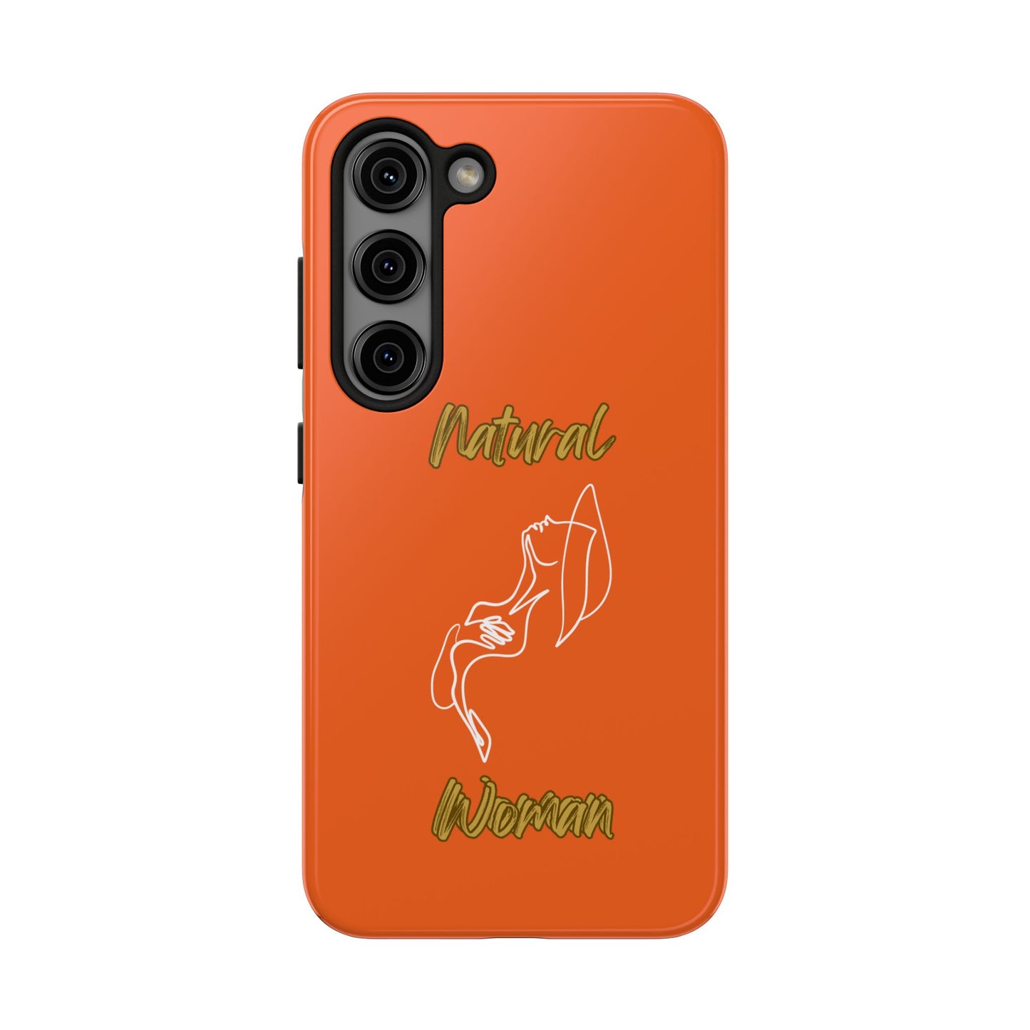Natural Woman Free (WL)Tough Phone Cases ORANGE