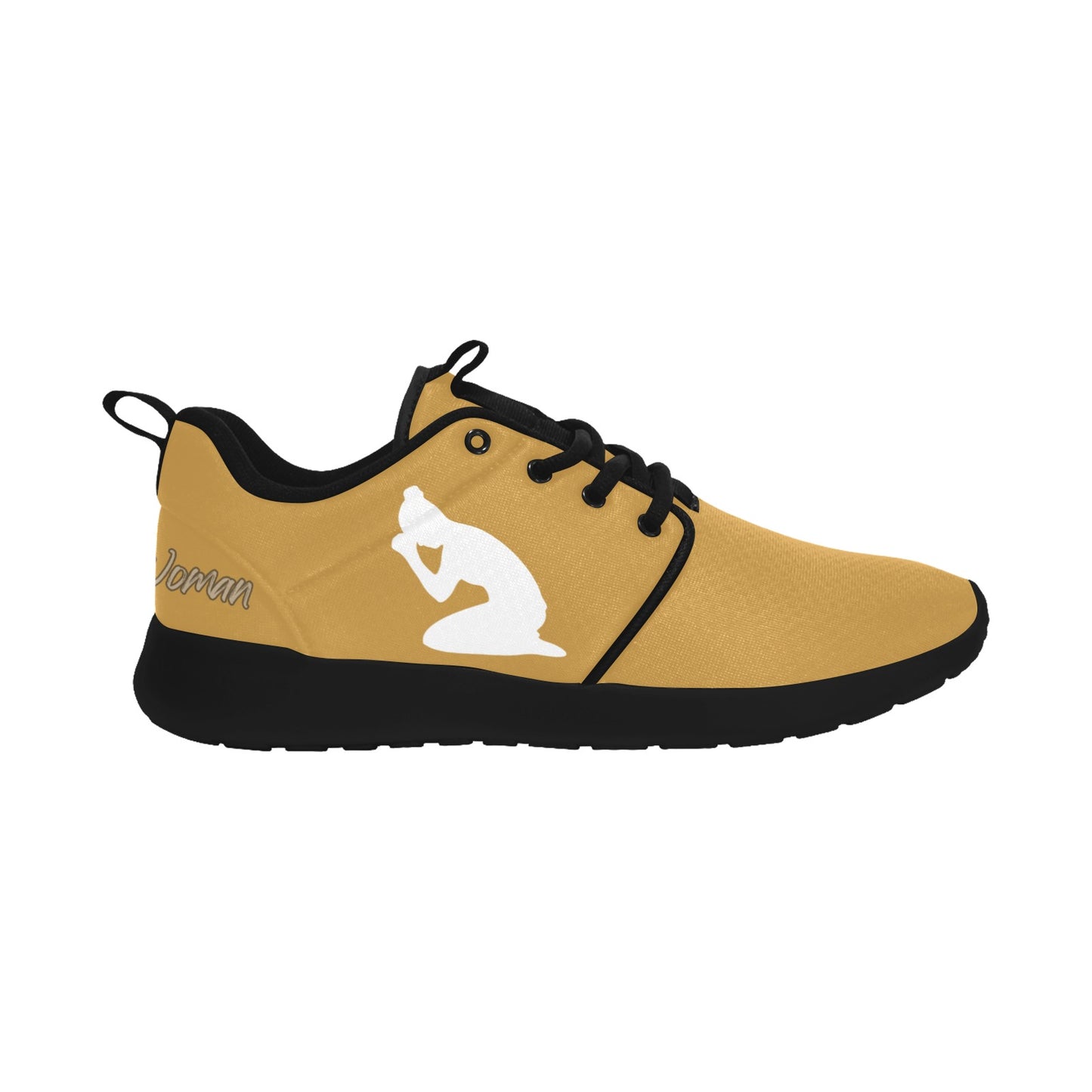 Natural Woman PRAY (WL) MODERATE ORNAGE w/ Black Sole Sneakers
