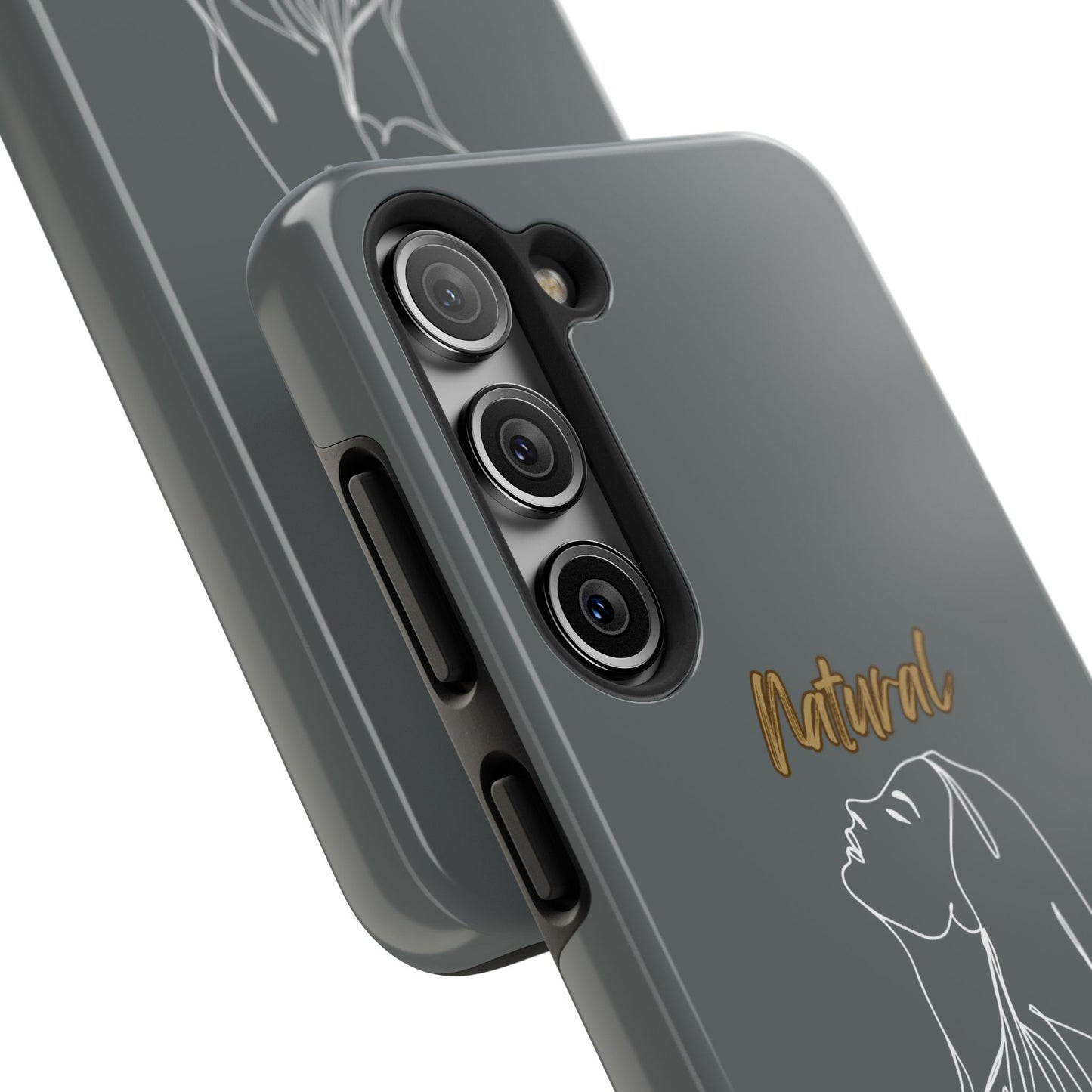 Natural Woman Appreciation (WL)Tough Phone Cases DARK GREY