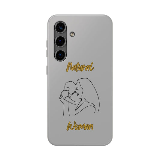 Natural Woman Joy (BL) Tough Phone Cases LIGHT GREY