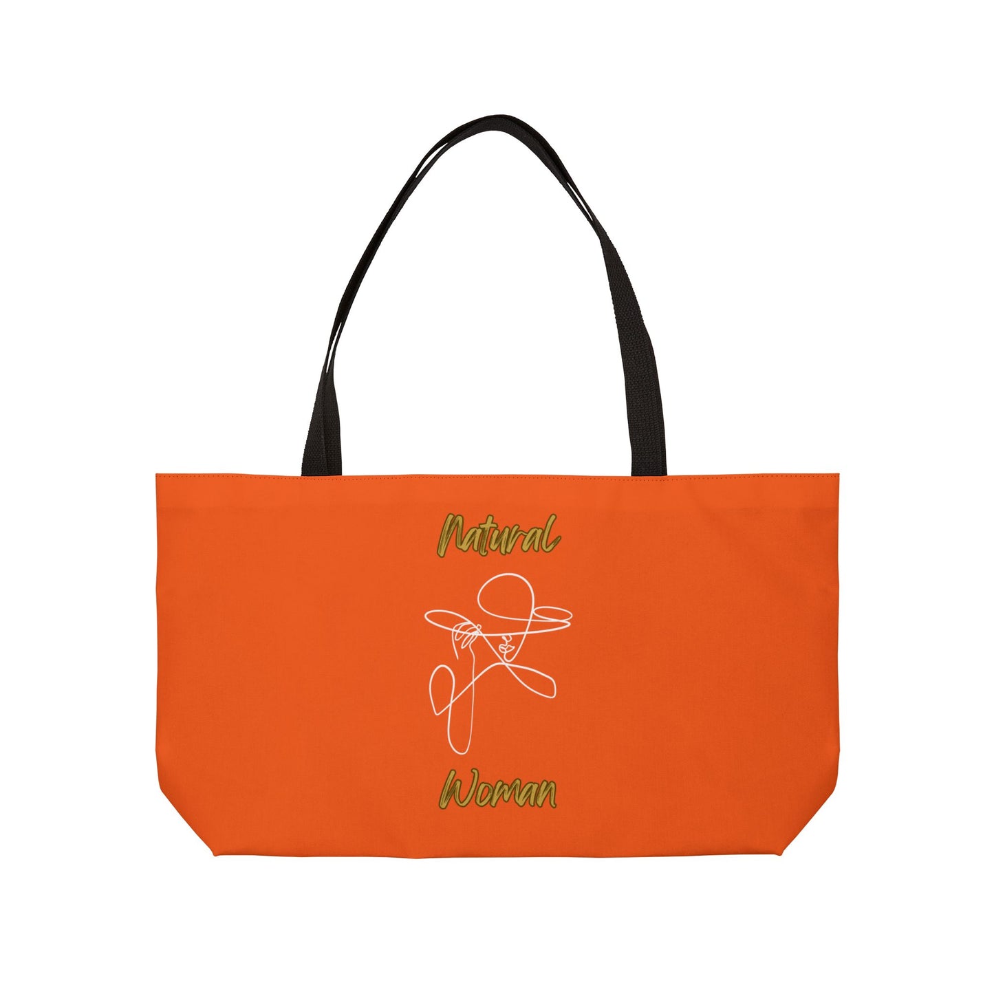 Natural Woman An Original (WL) Weekender Tote Bag ORANGE