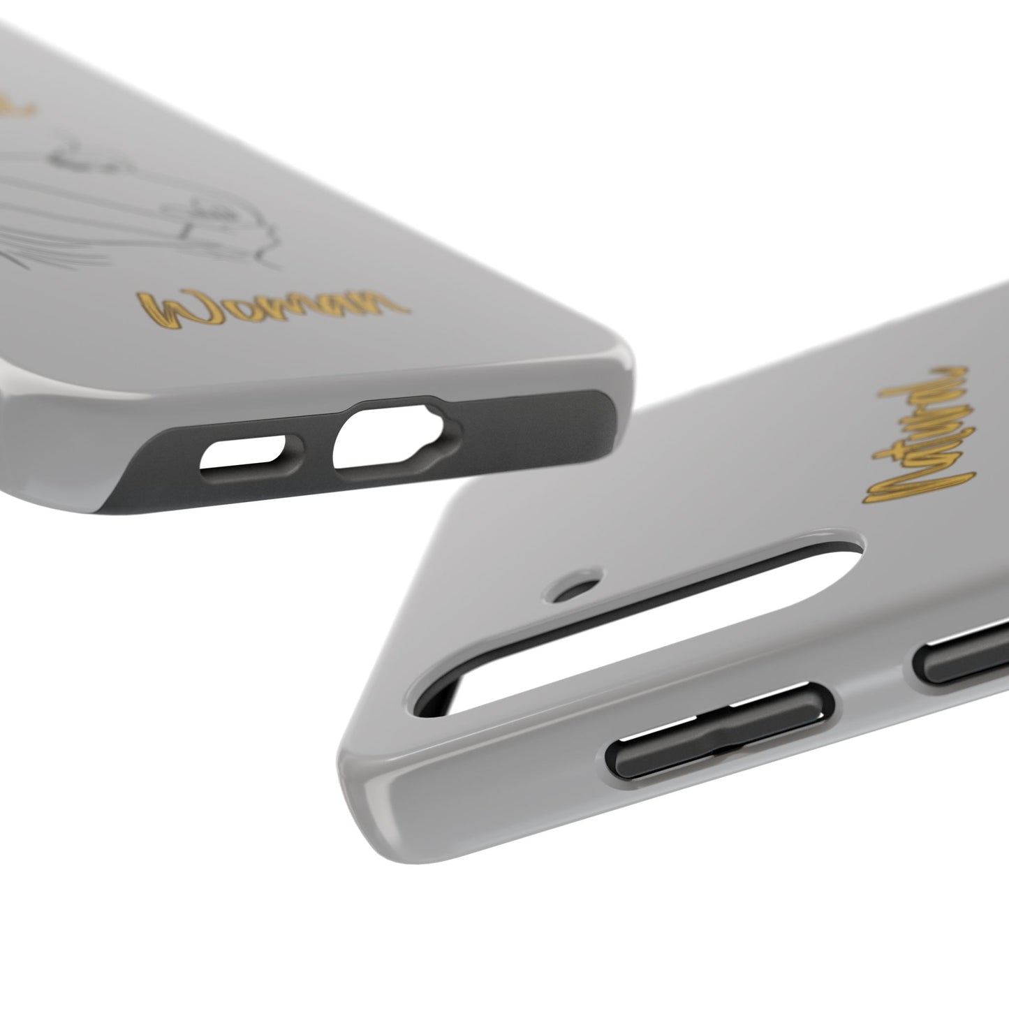 Natural Woman Loved In & Out (BL)Tough Phone Cases LIGHT GREY