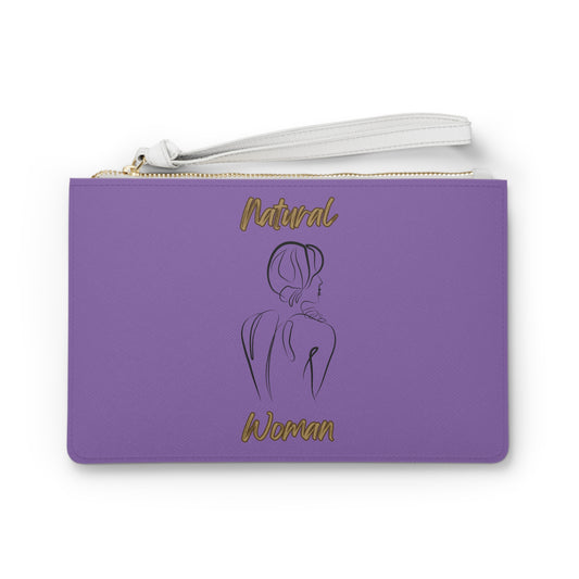 Natural Woman Back (BL) Clutch Bag LIGHT PURPLE