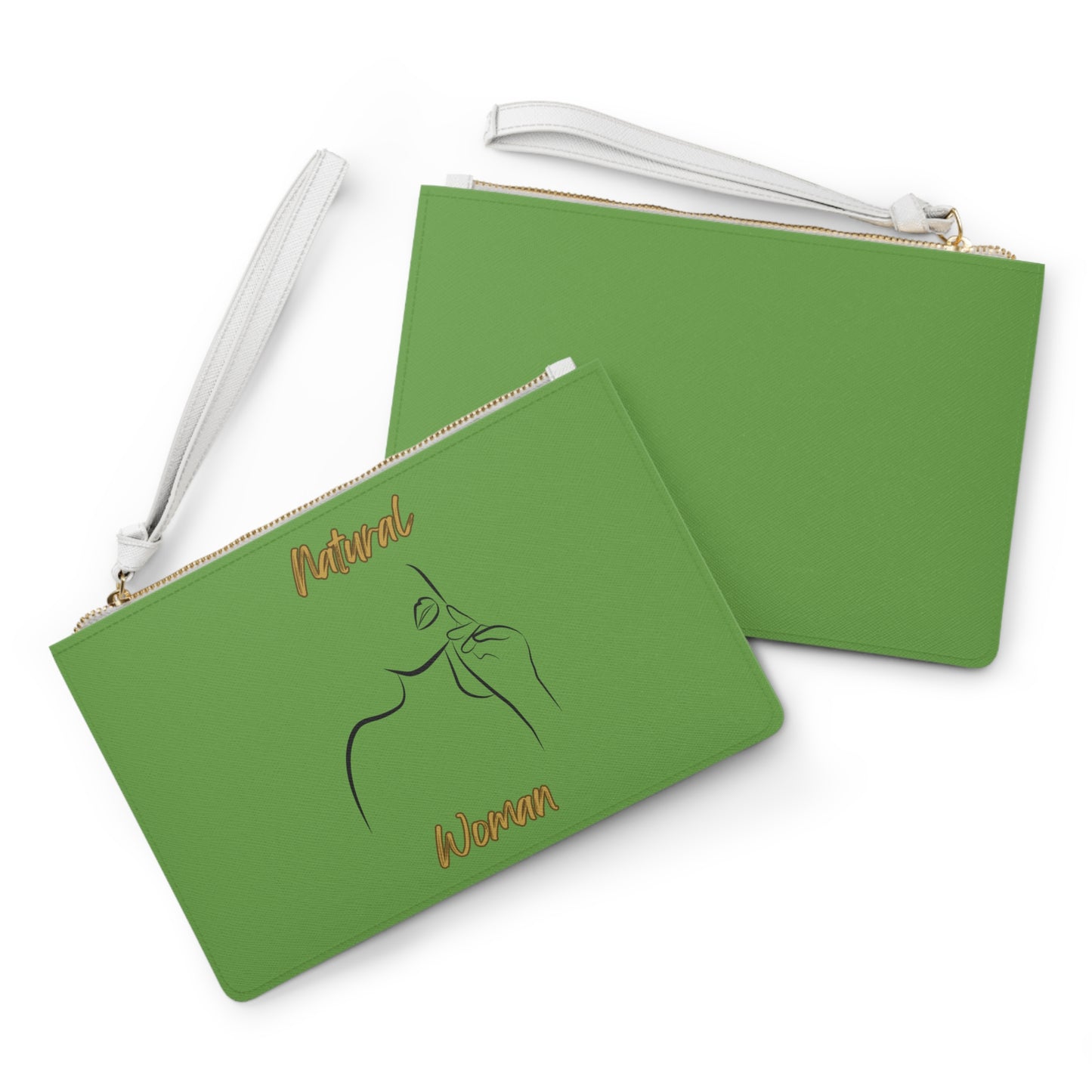 Natural Woman Chin Up (BL) Clutch Bag GREEN