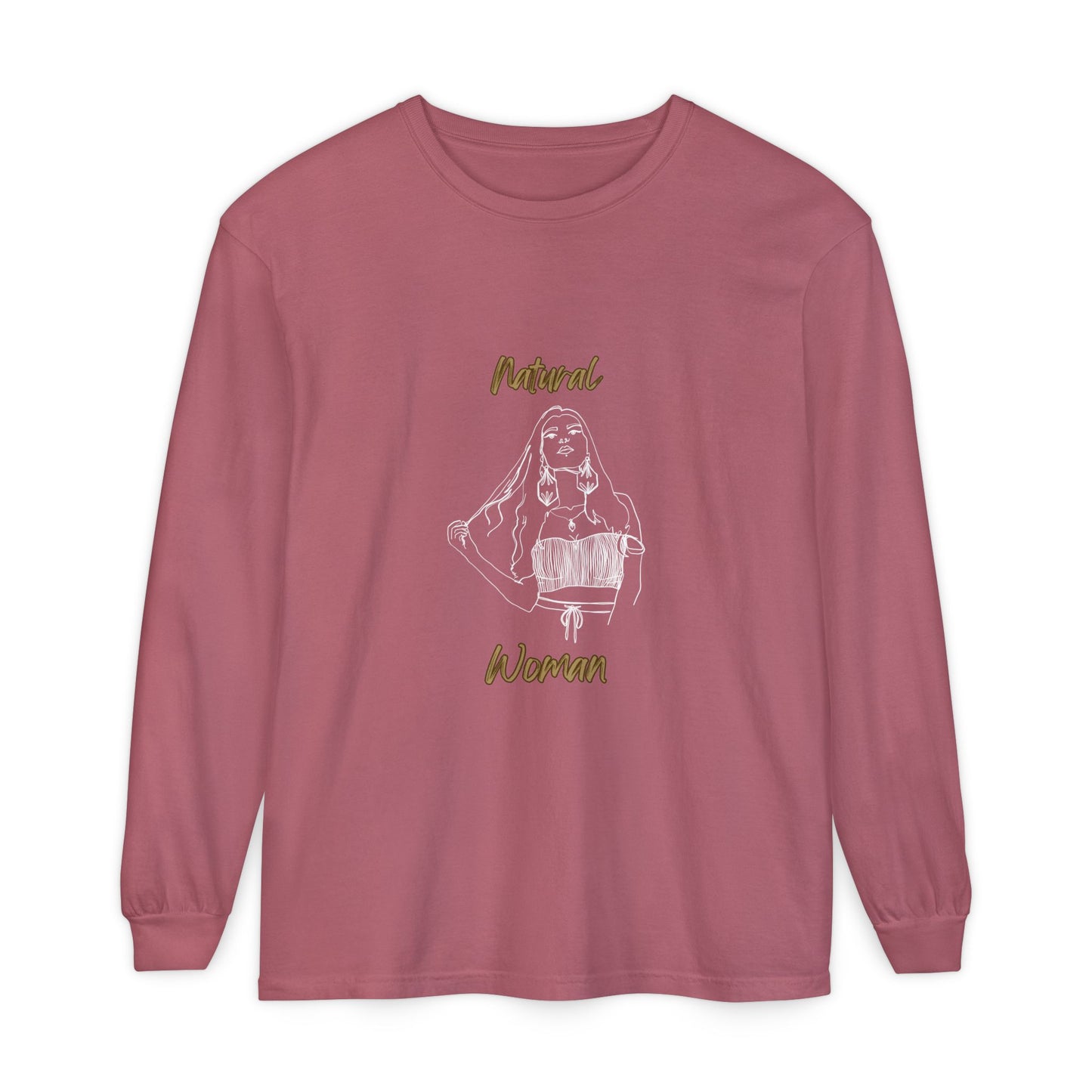 Natural Woman Thinking (WL) Long Sleeve T-Shirt