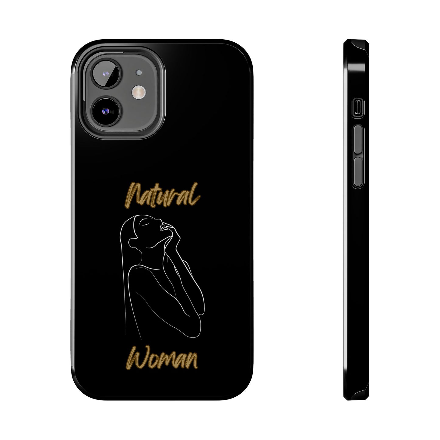 Natural Woman Thank You (WL) Tough Phone Cases BLACK