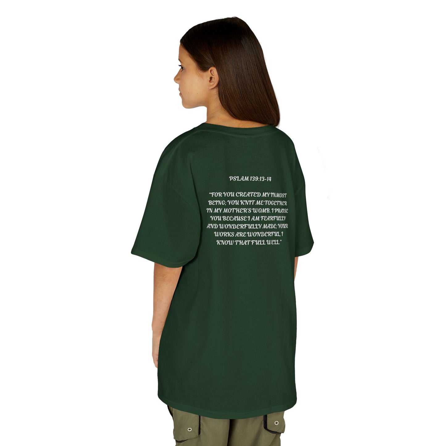Kingdom Kids T-Shirt: Psalm 139:13-14