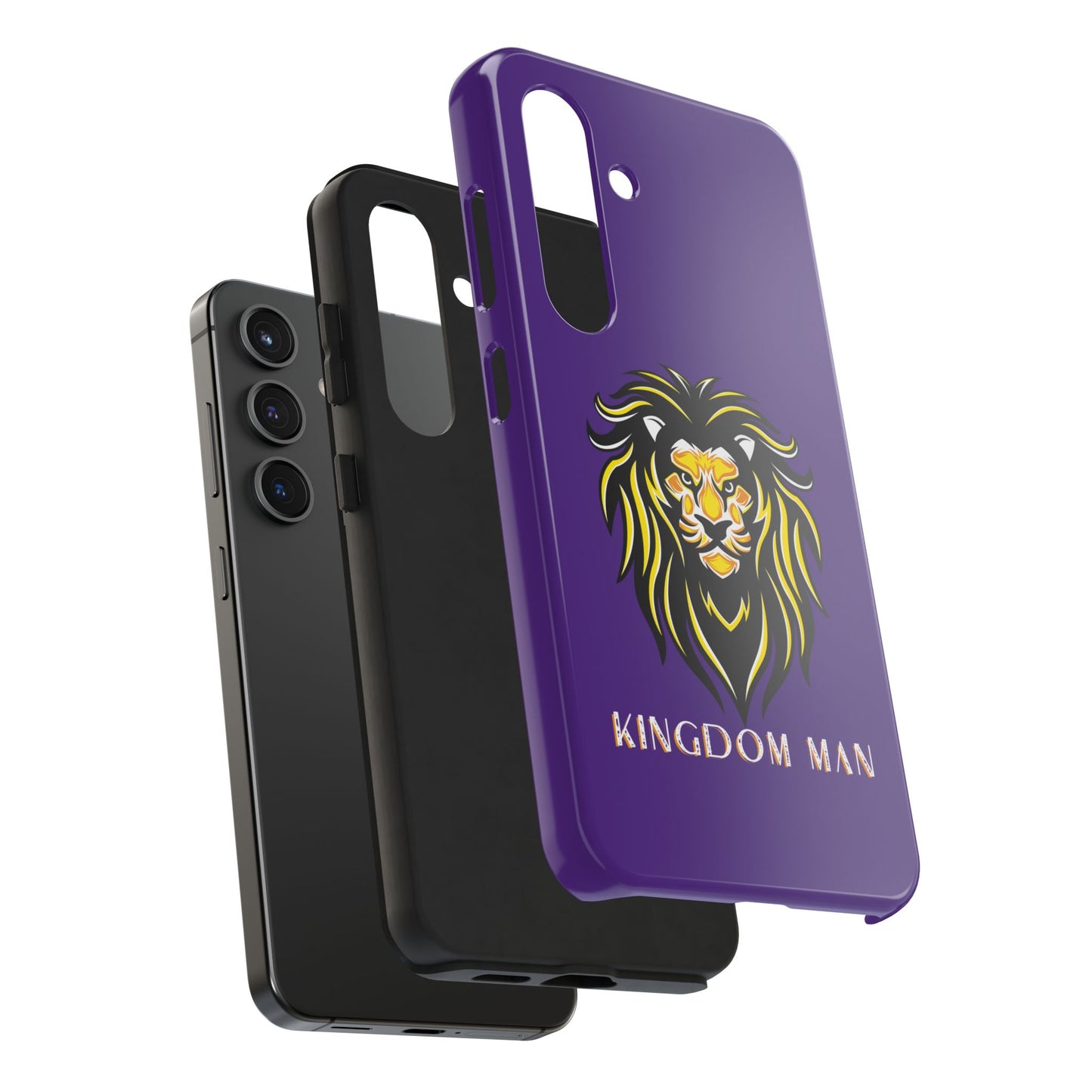 Kingdom Man (White-Gold Label) Tough Phone Case PURPLE