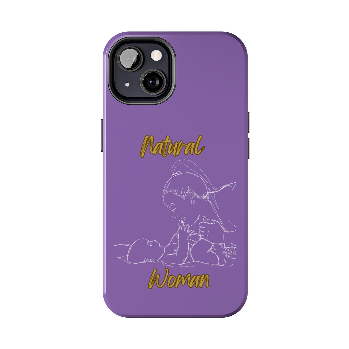 Natural Woman New Life (WL)Tough Phone Cases LIGHT PURPLE