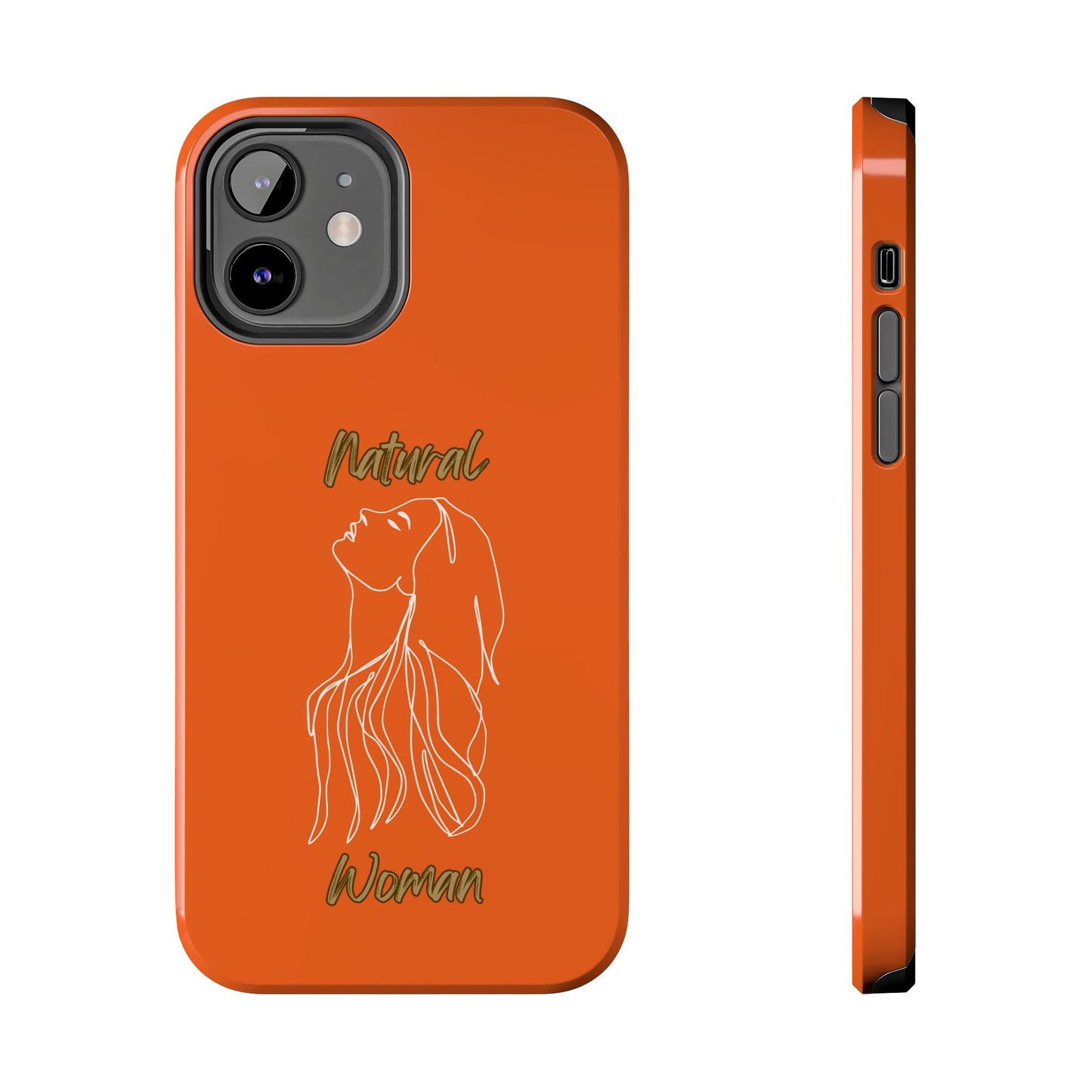 Natural Woman Appreciation (WL)Tough Phone Cases ORANGE