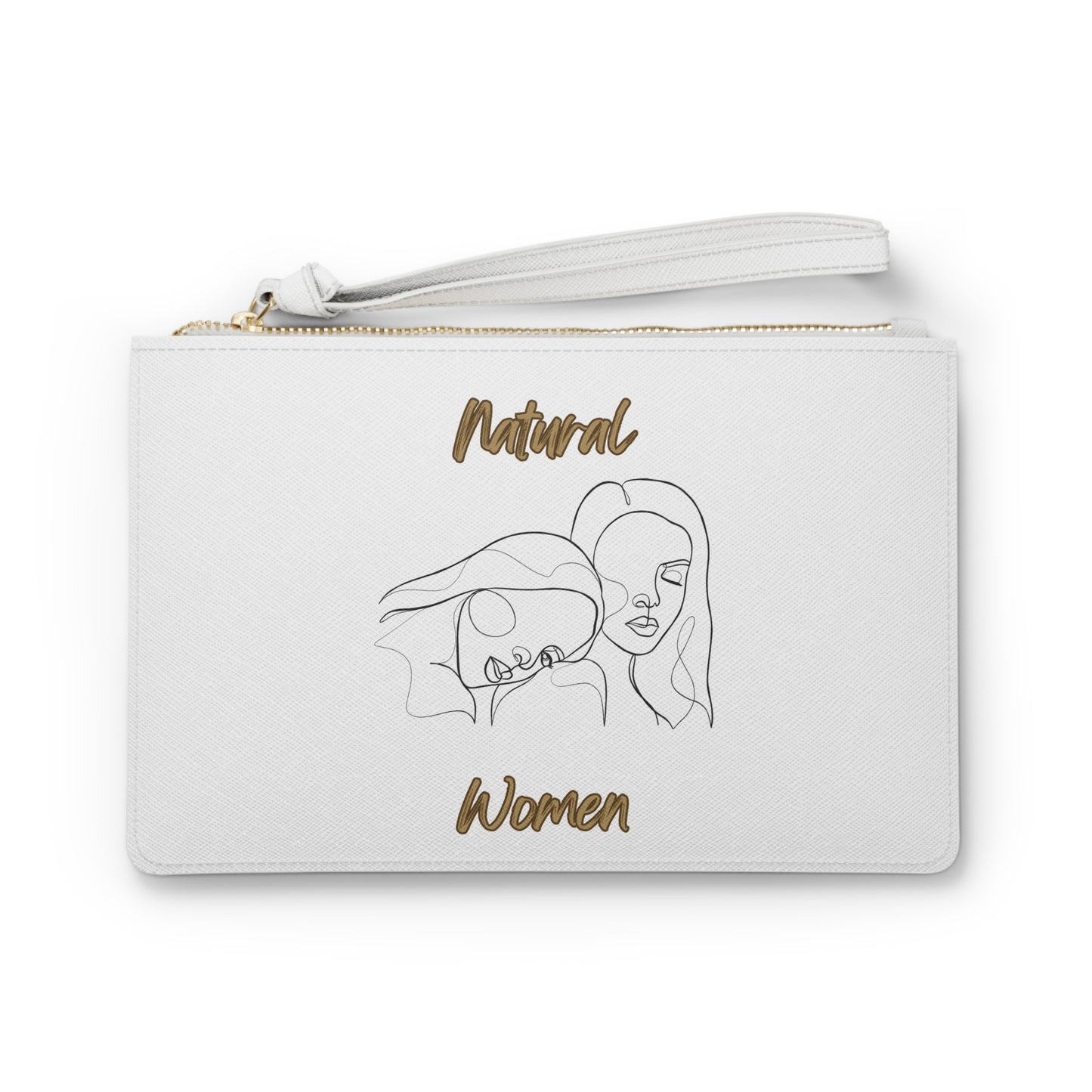 Natural Women Sisters (BL) Clutch Bag WHITE