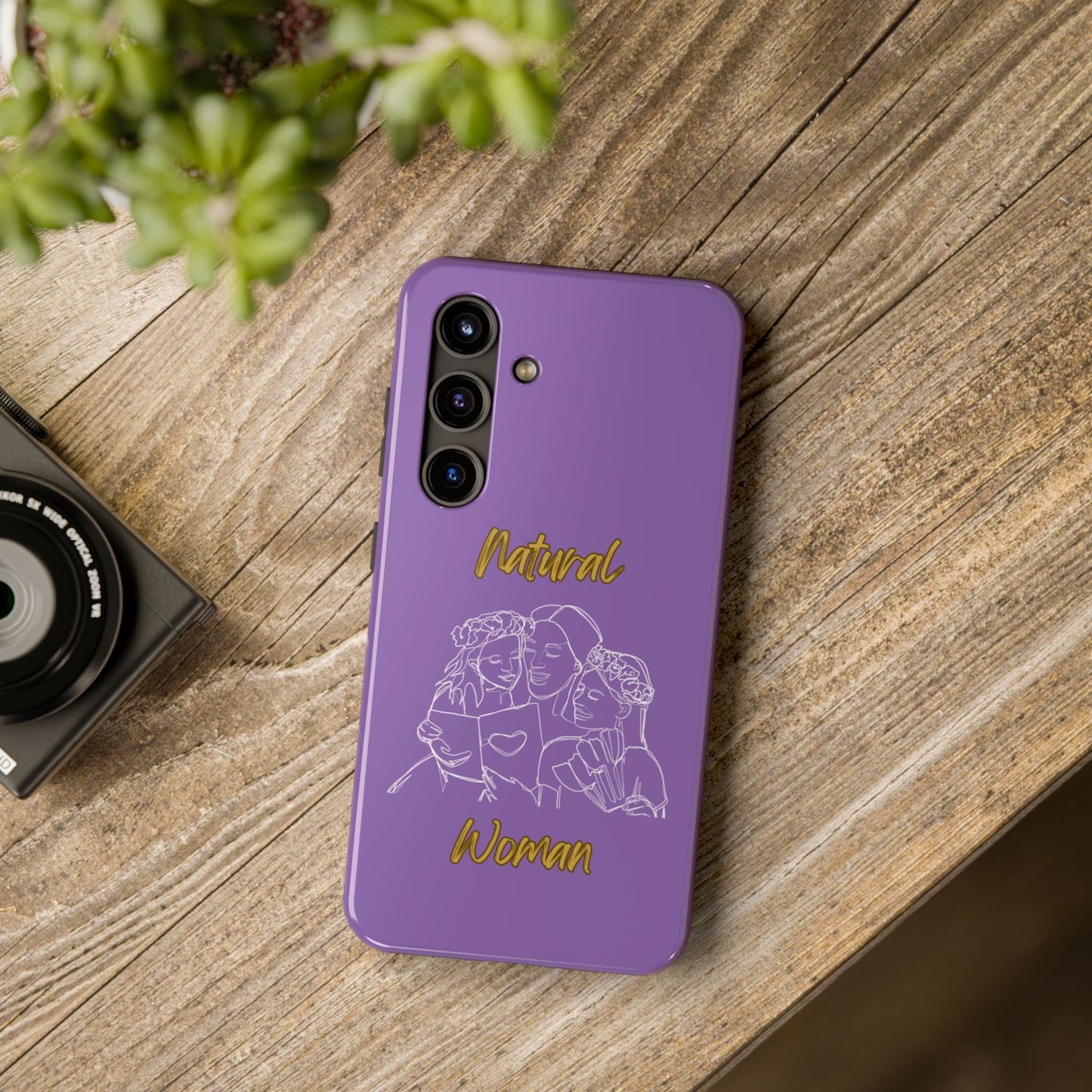Natural Woman Me & My Girls (WL)Tough Phone Cases LIGHT PURPLE