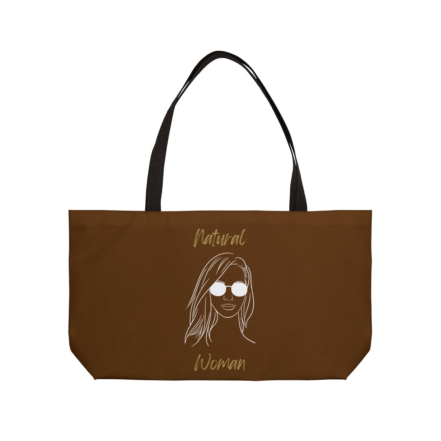 Natural Woman Shades (WL) Weekender Tote Bag BROWN