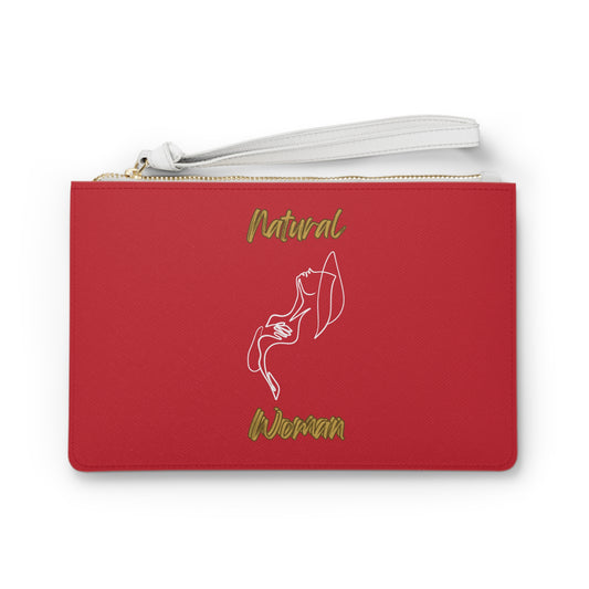 Natural Woman Free (WL) Clutch Bag DARK RED